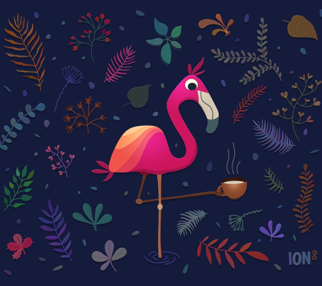 Bottle preview - Flamingo